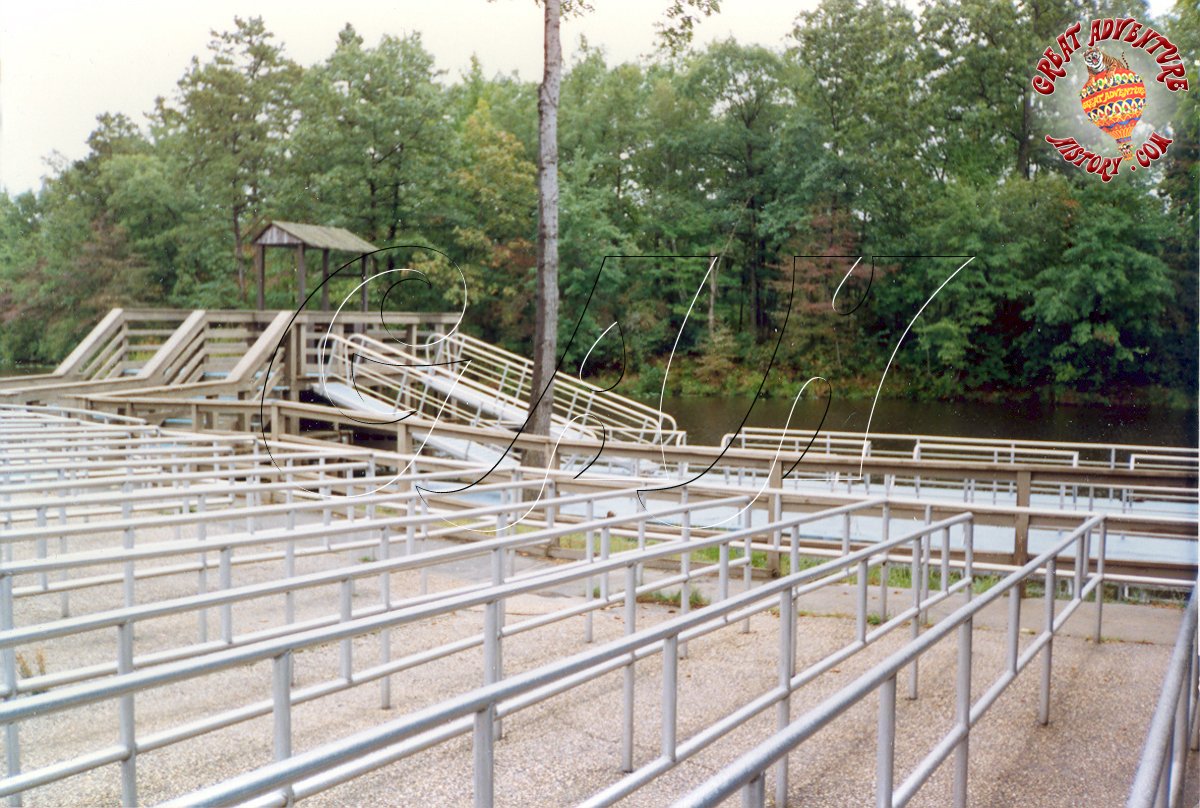 Paddle Boats At Six Flags Great Adventure